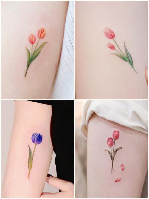 Butterflies in Love with Flowers Tattoo Design - TATTOO