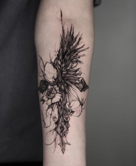 Cross Tattoo Design - TATTOO