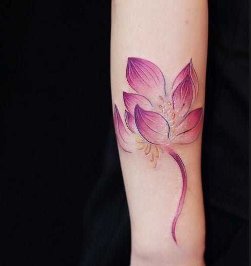 Lotus tattoo design - TATTOO