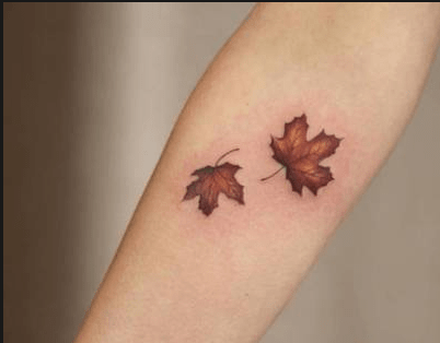 Maple leaf tattoo design - TATTOO