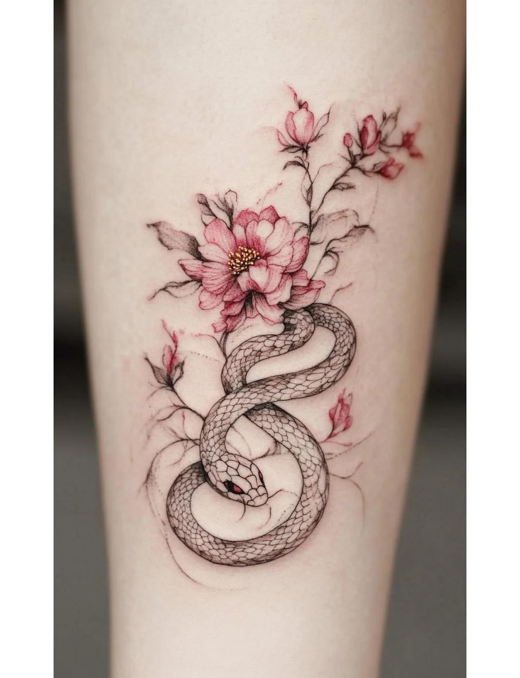Snake tattoo design - TATTOO