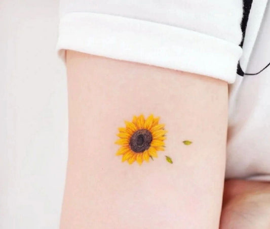 Sunflower tattoo design - TATTOO
