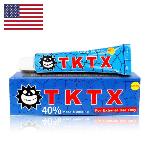 US 40% Blue Tattoo